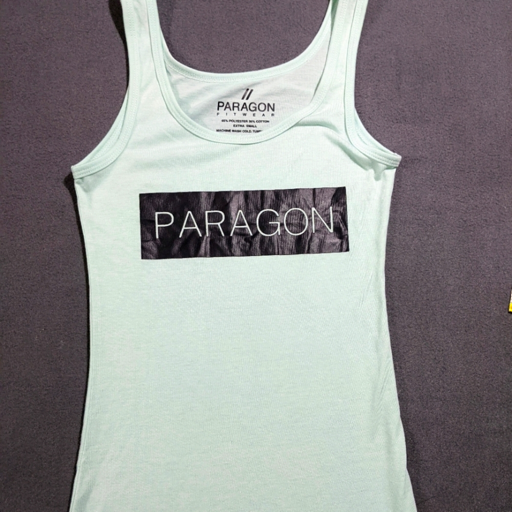 Paragon‎ Fitwear XS tank top mint green